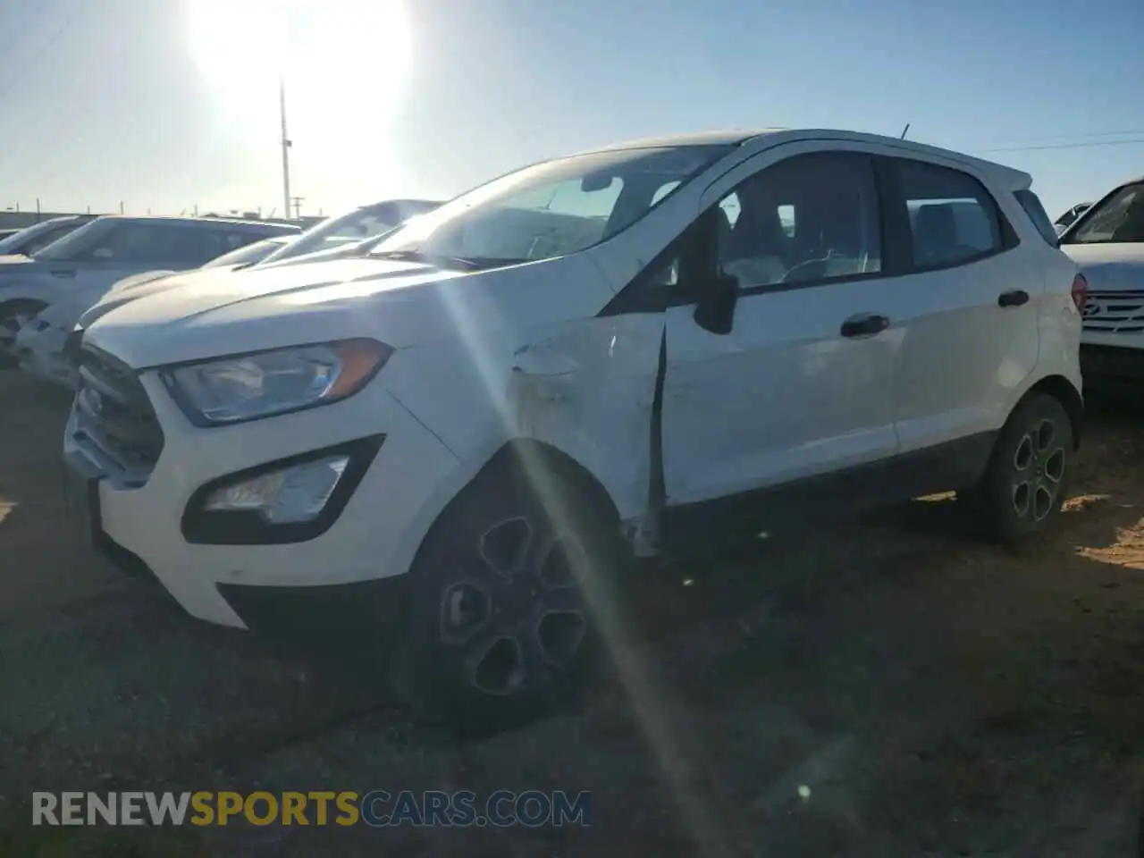 1 Photograph of a damaged car MAJ3S2FE5LC395047 FORD ECOSPORT 2020
