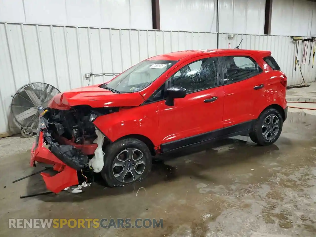 1 fotografías del automóvil dañado MAJ3S2FEXLC319856 FORD ECOSPORT 2020