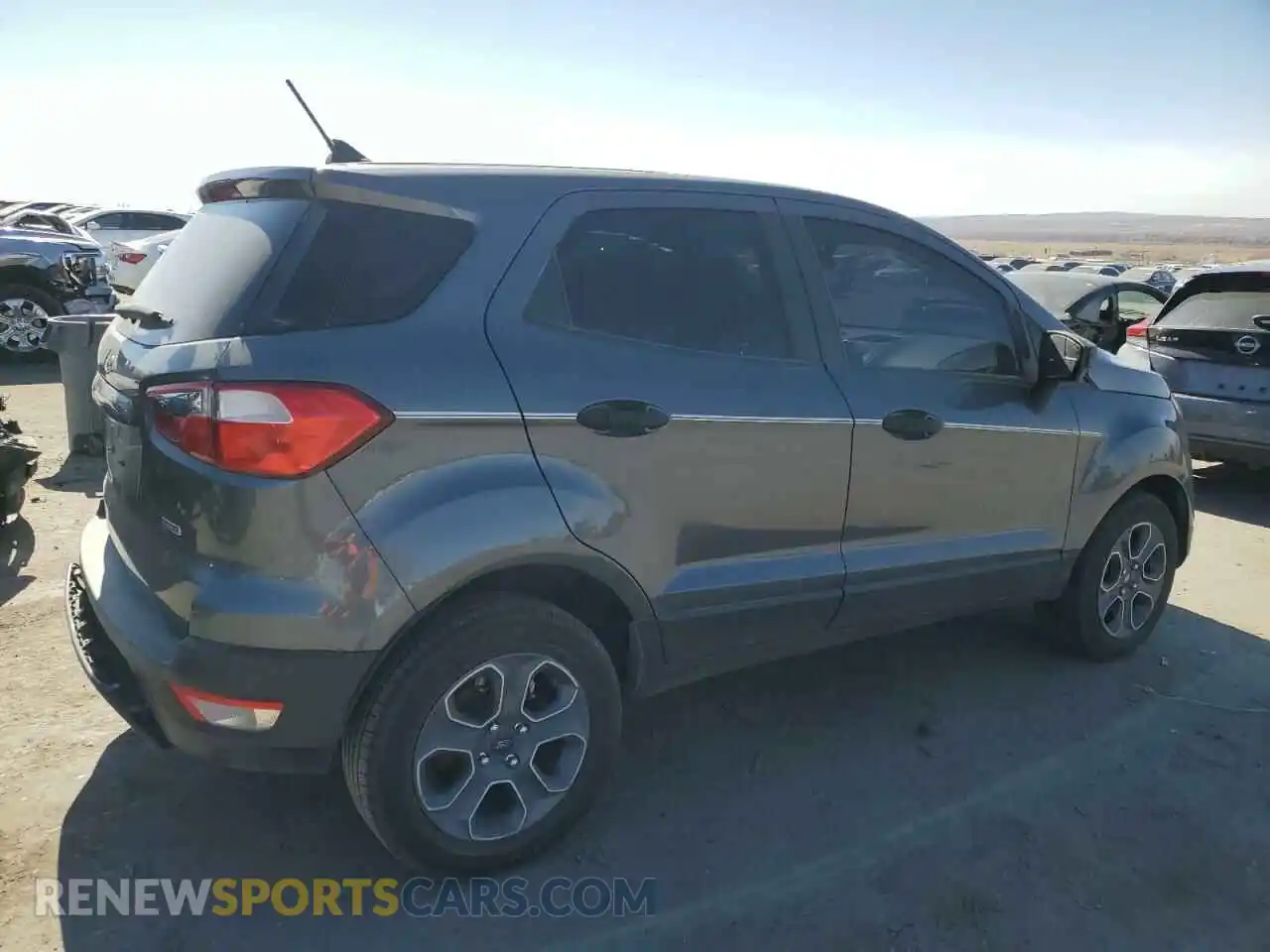 3 Photograph of a damaged car MAJ3S2FEXLC325351 FORD ECOSPORT 2020