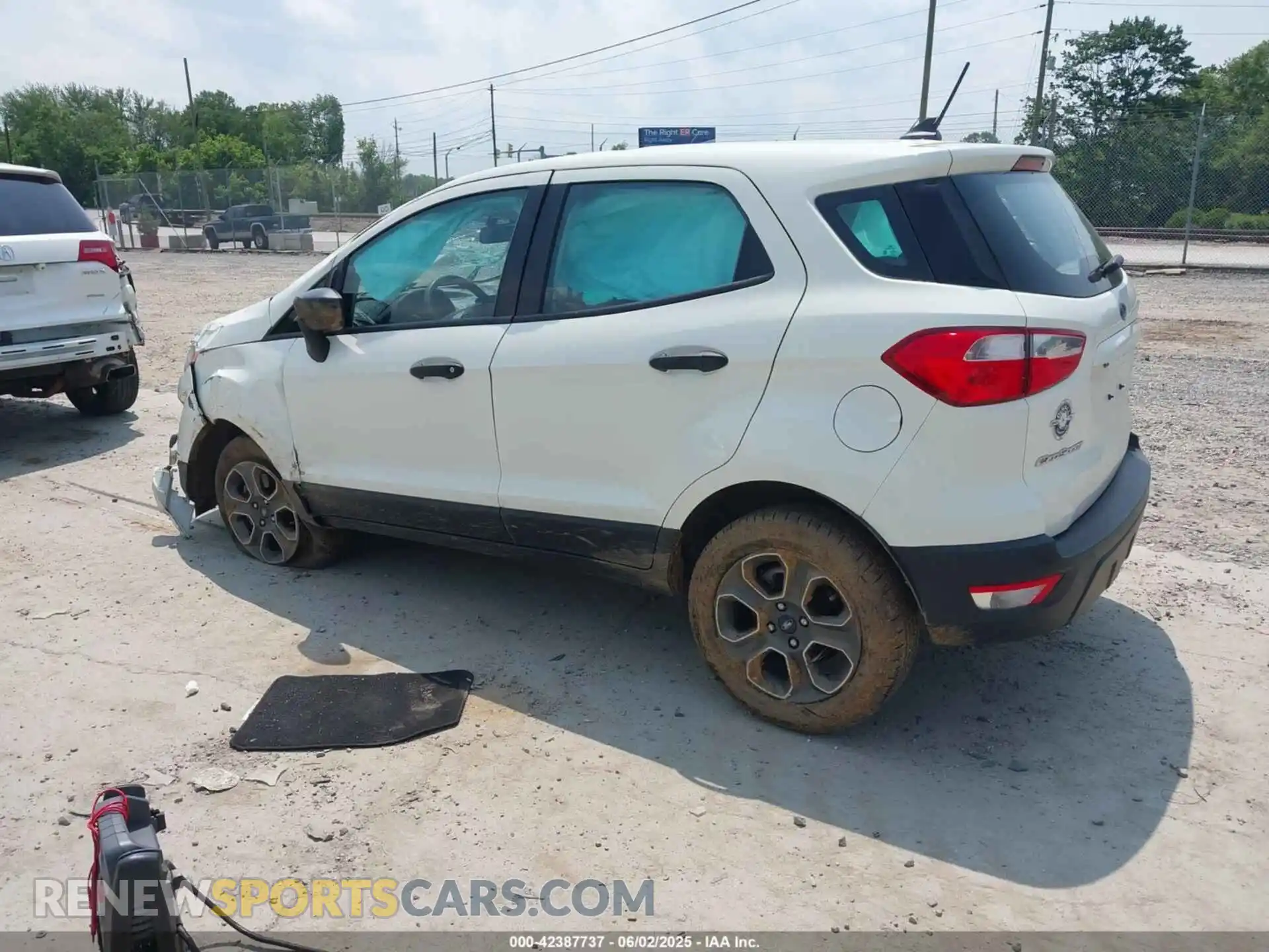 3 Photograph of a damaged car MAJ3S2FEXLC393682 FORD ECOSPORT 2020