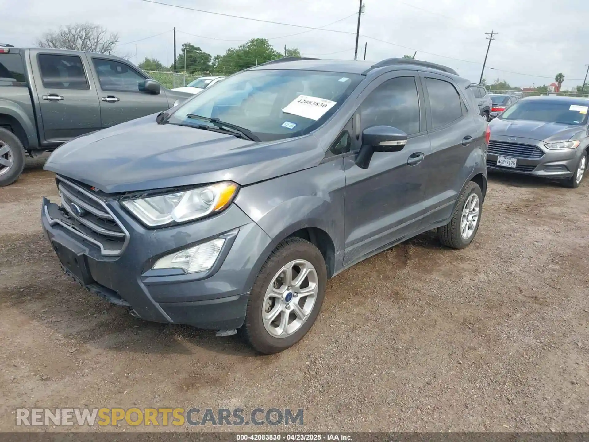 2 Фотография поврежденного автомобиля MAJ3S2GE3LC383798 FORD ECOSPORT 2020