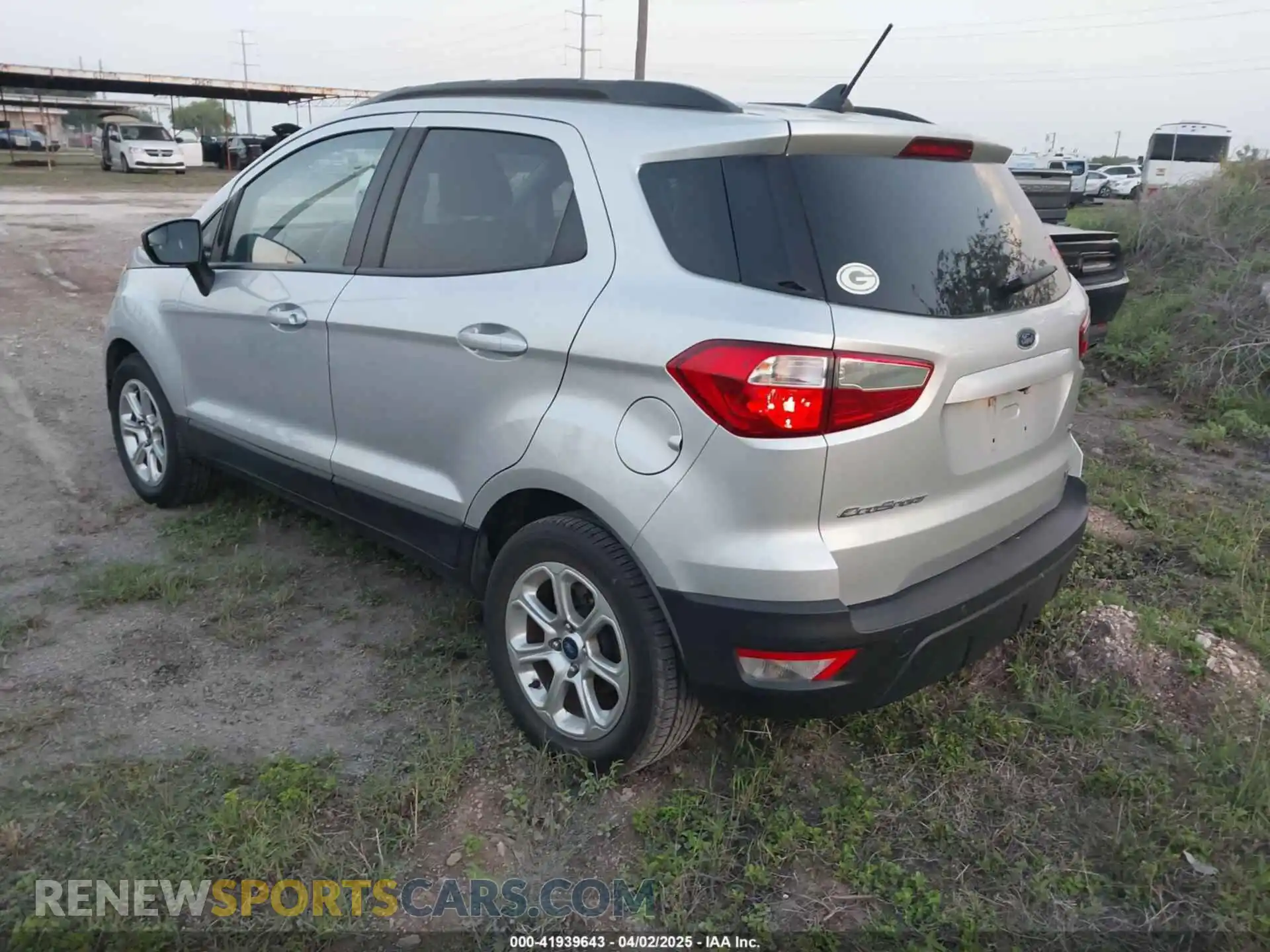 3 Photograph of a damaged car MAJ3S2GE6LC355686 FORD ECOSPORT 2020