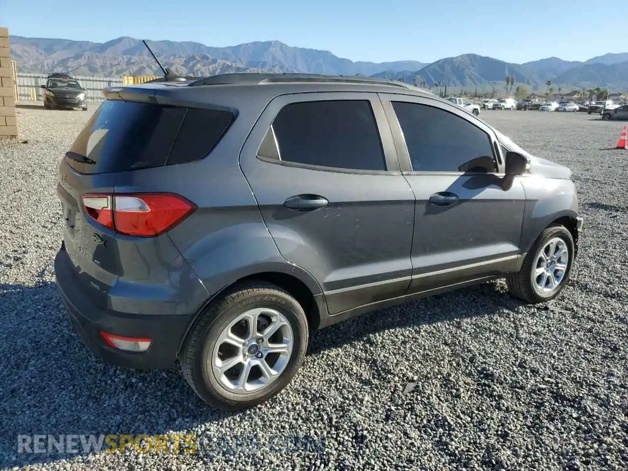 3 Photograph of a damaged car MAJ3S2GEXLC325901 FORD ECOSPORT 2020