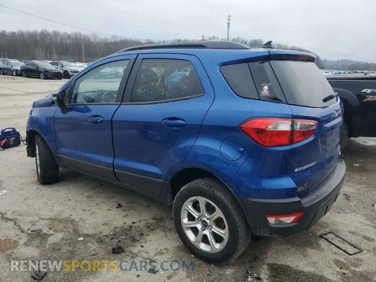 2 fotografías del automóvil dañado MAJ6S3GL3LC353590 FORD ECOSPORT 2020
