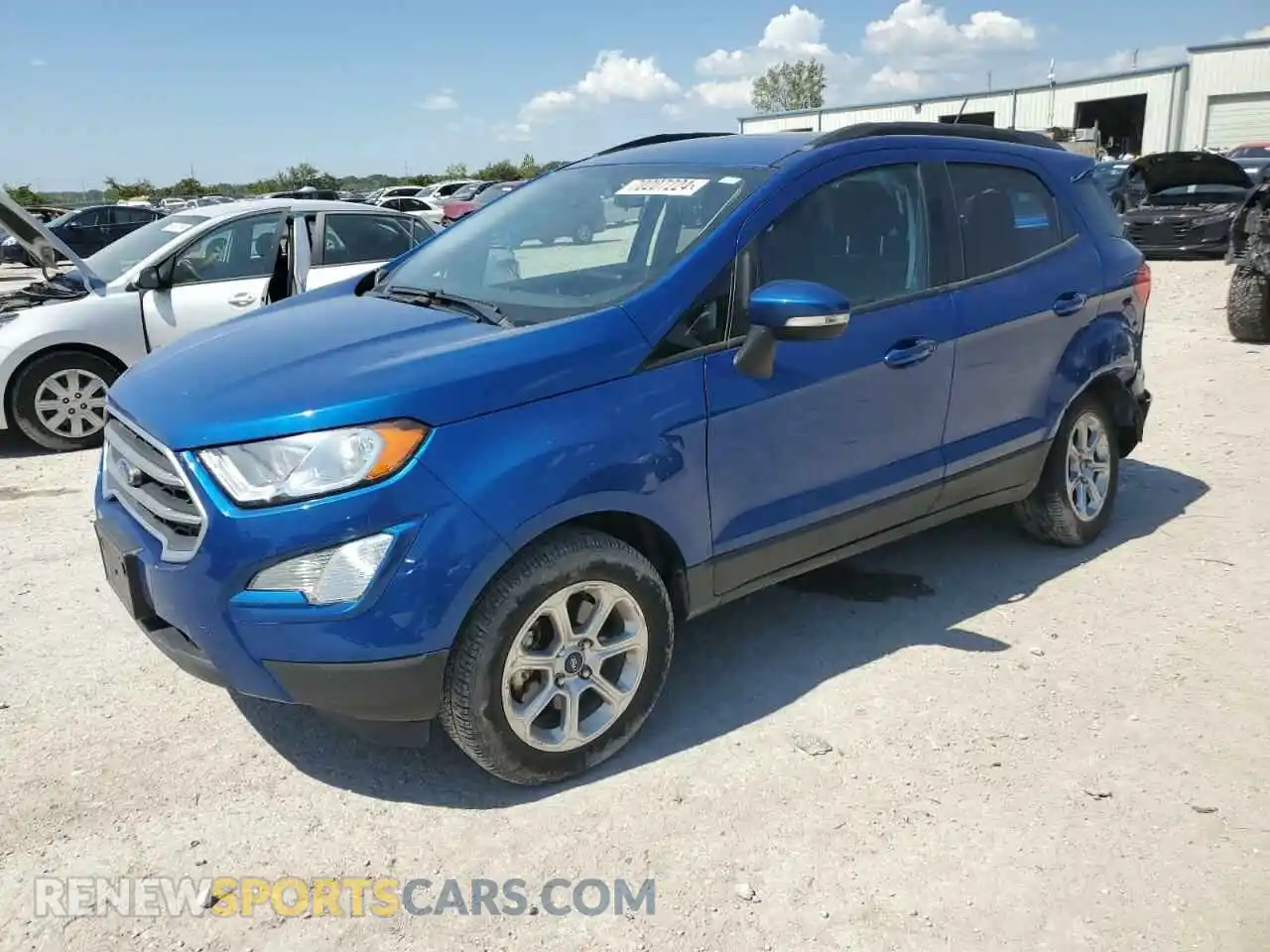 1 Photograph of a damaged car MAJ6S3GL4LC320436 FORD ECOSPORT 2020