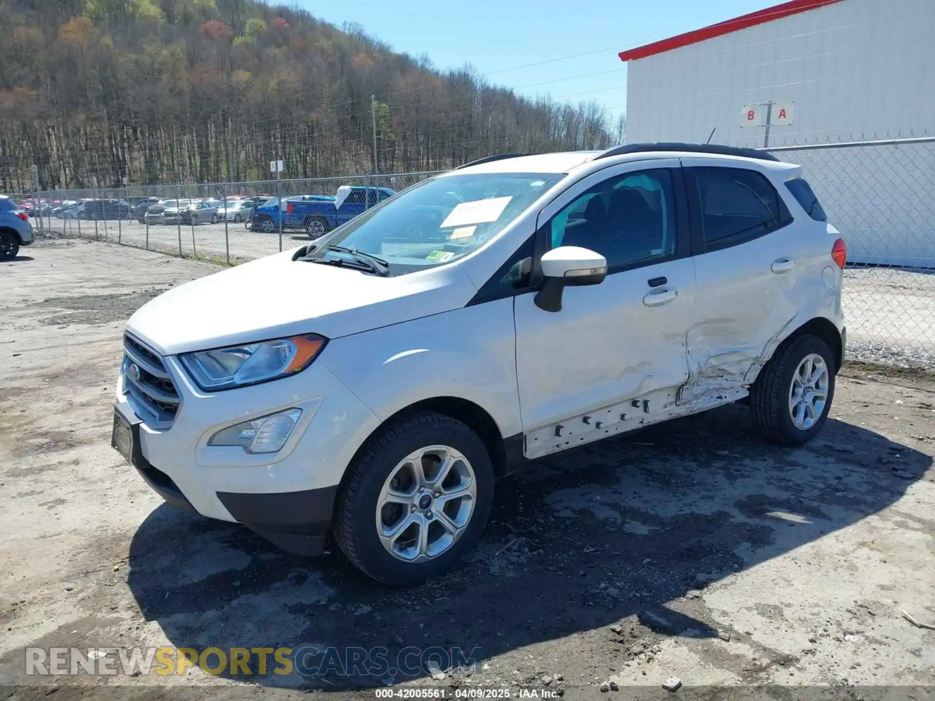2 Photograph of a damaged car MAJ6S3GL6LC335827 FORD ECOSPORT 2020