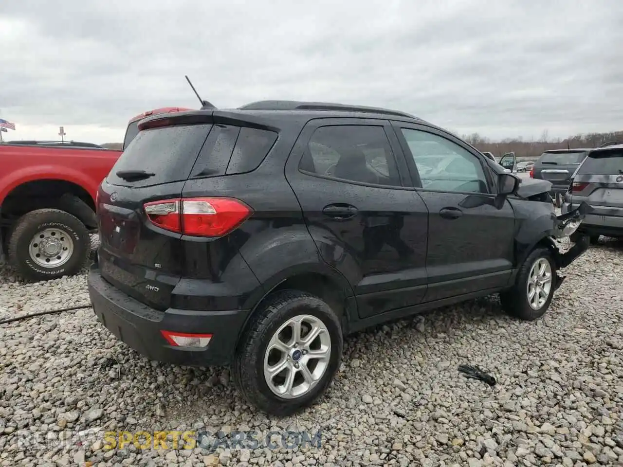 3 Photograph of a damaged car MAJ6S3GL7LC348778 FORD ECOSPORT 2020