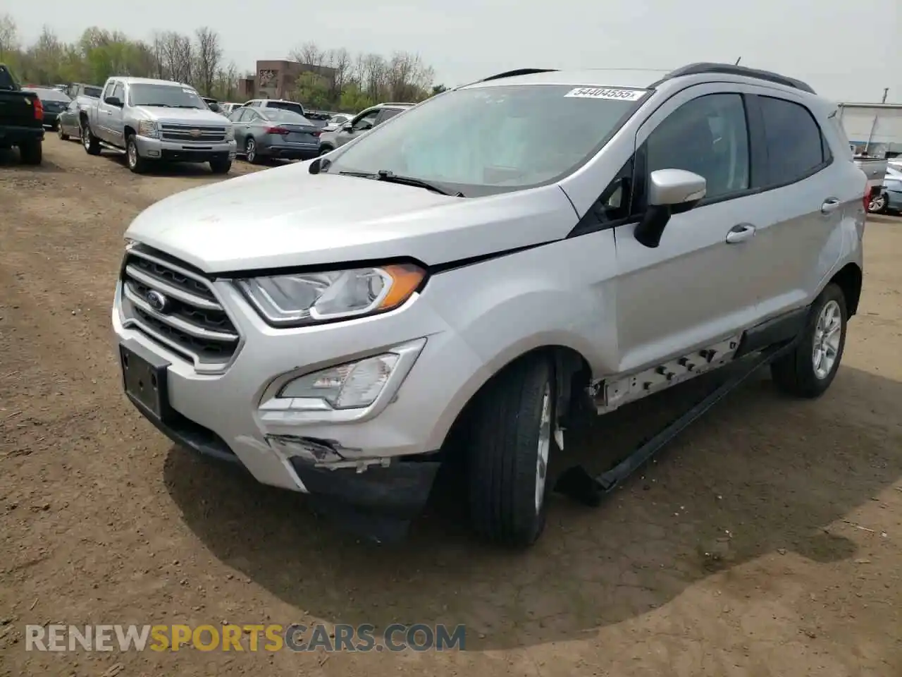1 Photograph of a damaged car MAJ6S3GL8LC314509 FORD ECOSPORT 2020