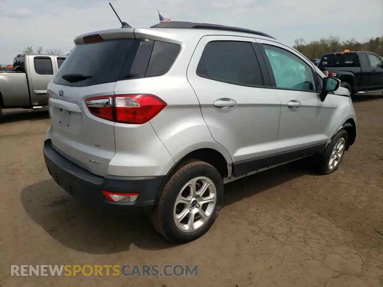 3 Photograph of a damaged car MAJ6S3GL8LC314509 FORD ECOSPORT 2020