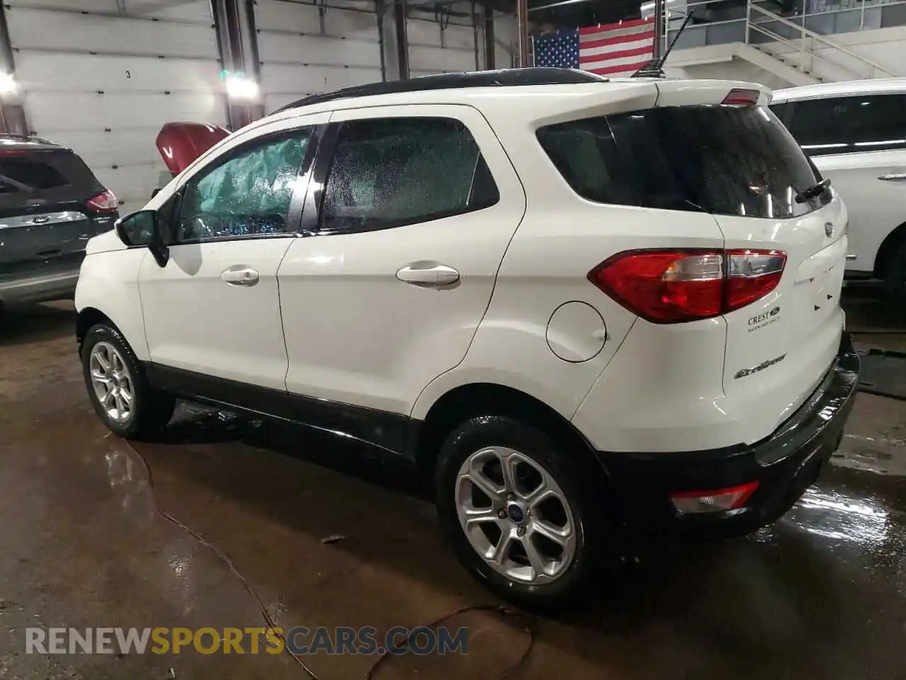 2 Photograph of a damaged car MAJ6S3GL8LC356341 FORD ECOSPORT 2020