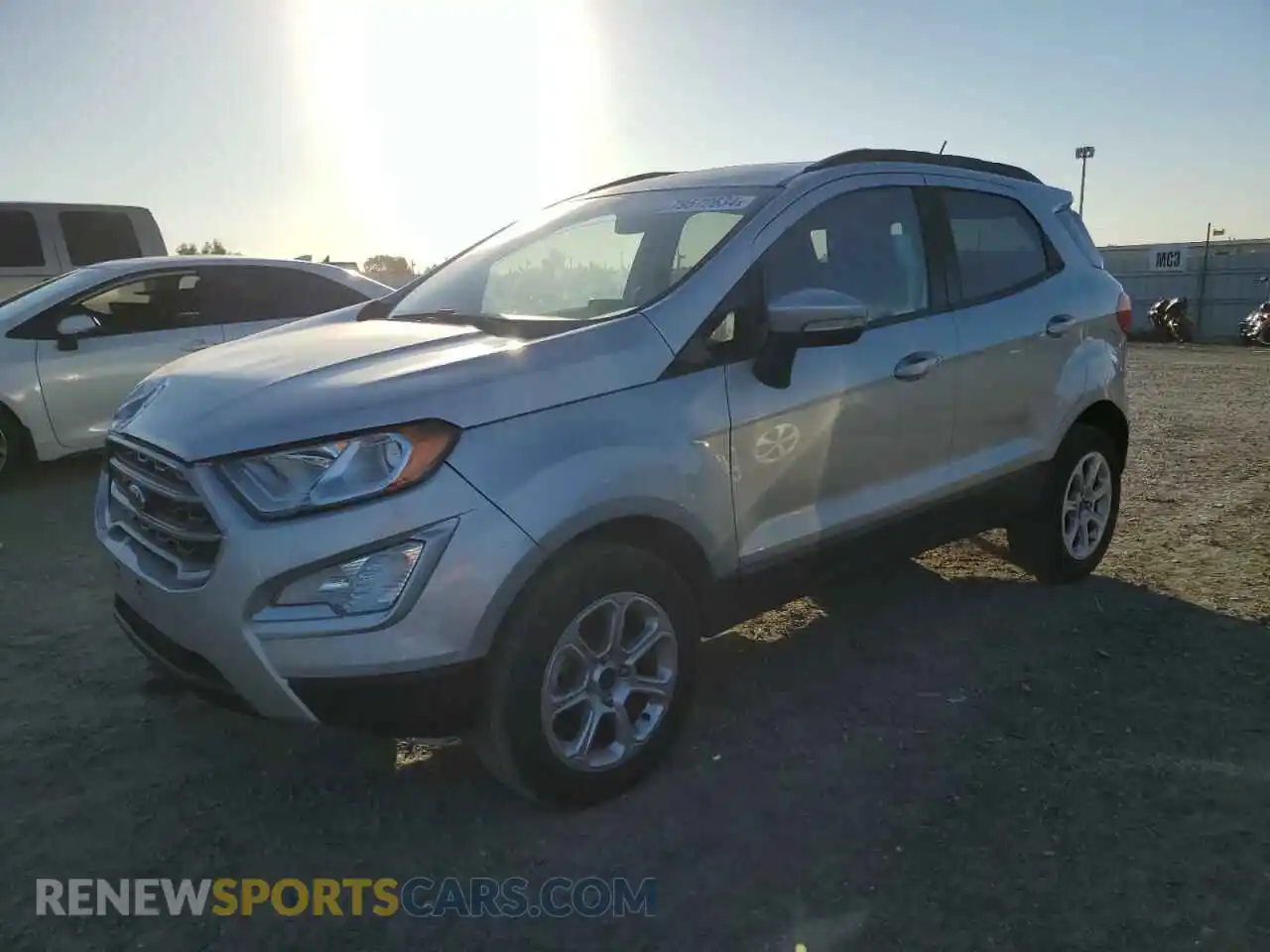 1 fotografías del automóvil dañado MAJ6S3GL8LC366237 FORD ECOSPORT 2020