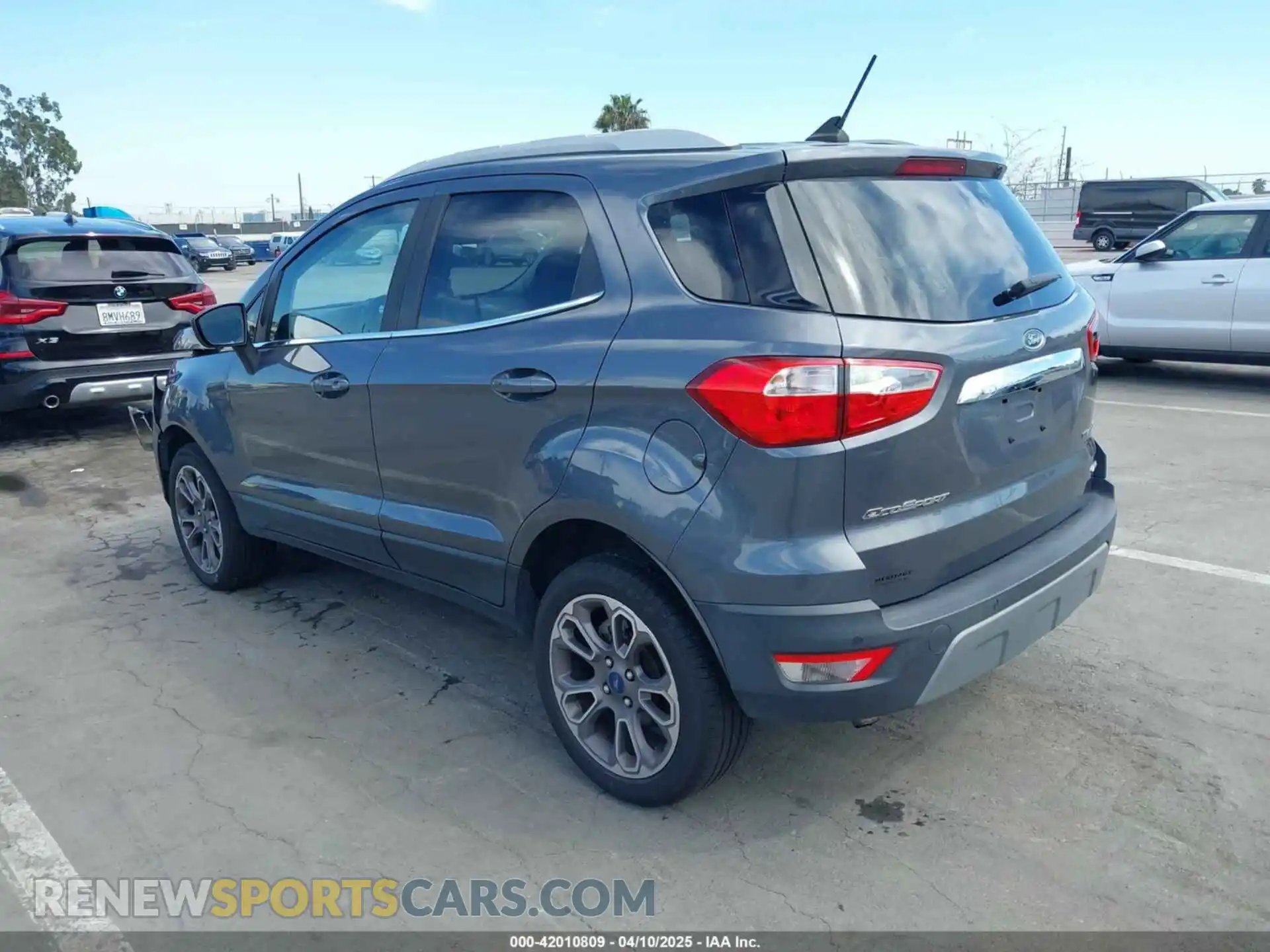 3 Photograph of a damaged car MAJ6S3KL3LC364662 FORD ECOSPORT 2020