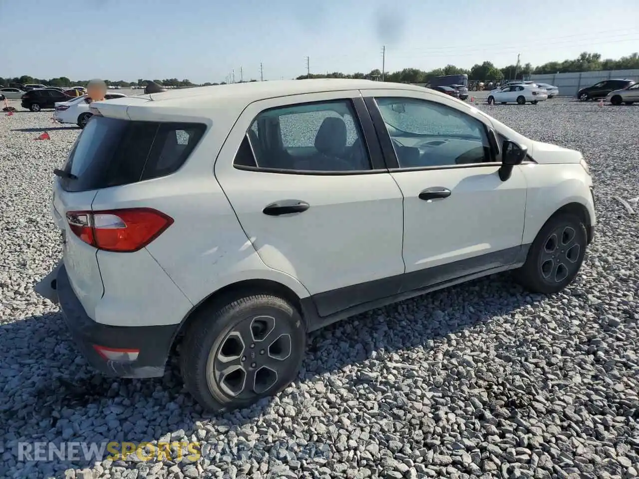 3 fotografías del automóvil dañado MAJ3S2FE0MC403864 FORD ECOSPORT 2021