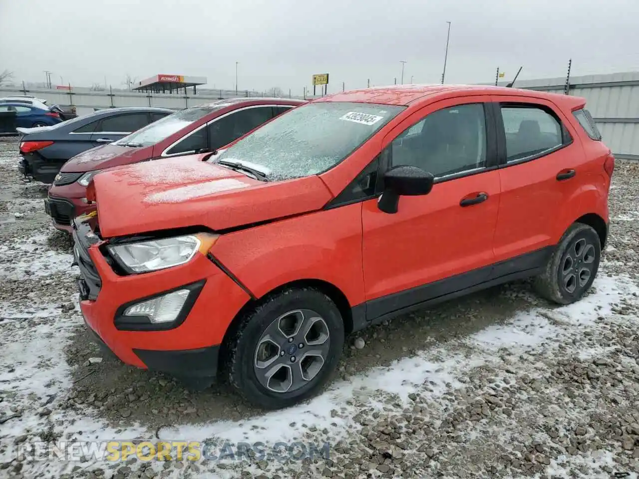 1 Photograph of a damaged car MAJ3S2FE0MC404688 FORD ECOSPORT 2021