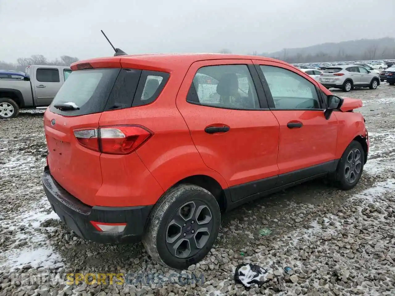 3 Photograph of a damaged car MAJ3S2FE0MC404688 FORD ECOSPORT 2021