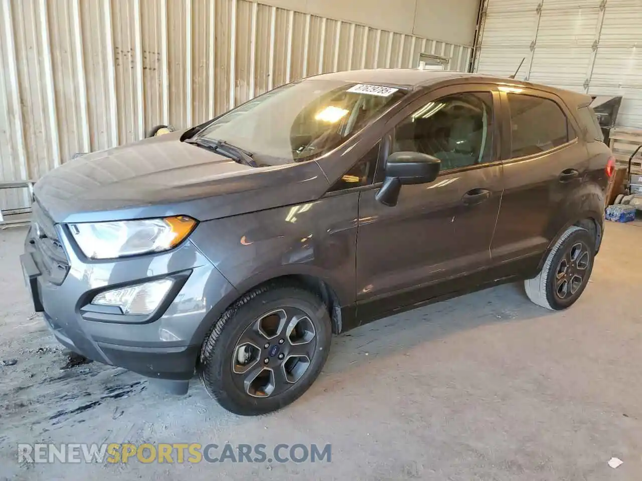 1 fotografías del automóvil dañado MAJ3S2FE0MC438226 FORD ECOSPORT 2021