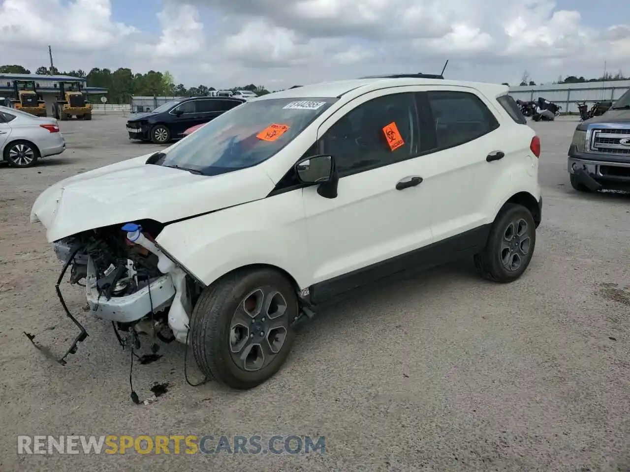 1 fotografías del automóvil dañado MAJ3S2FE0MC438355 FORD ECOSPORT 2021