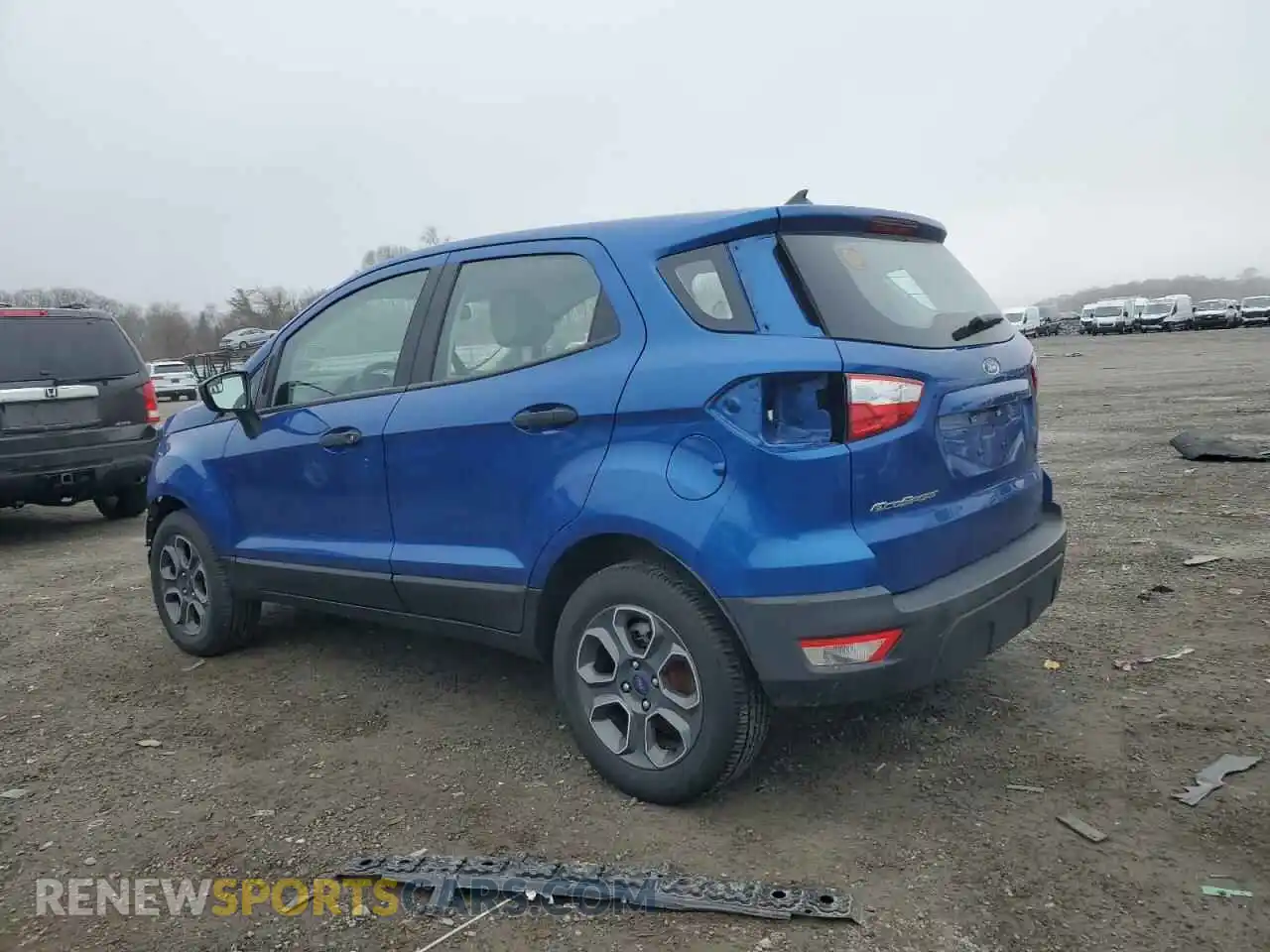 2 fotografías del automóvil dañado MAJ3S2FE1MC425212 FORD ECOSPORT 2021