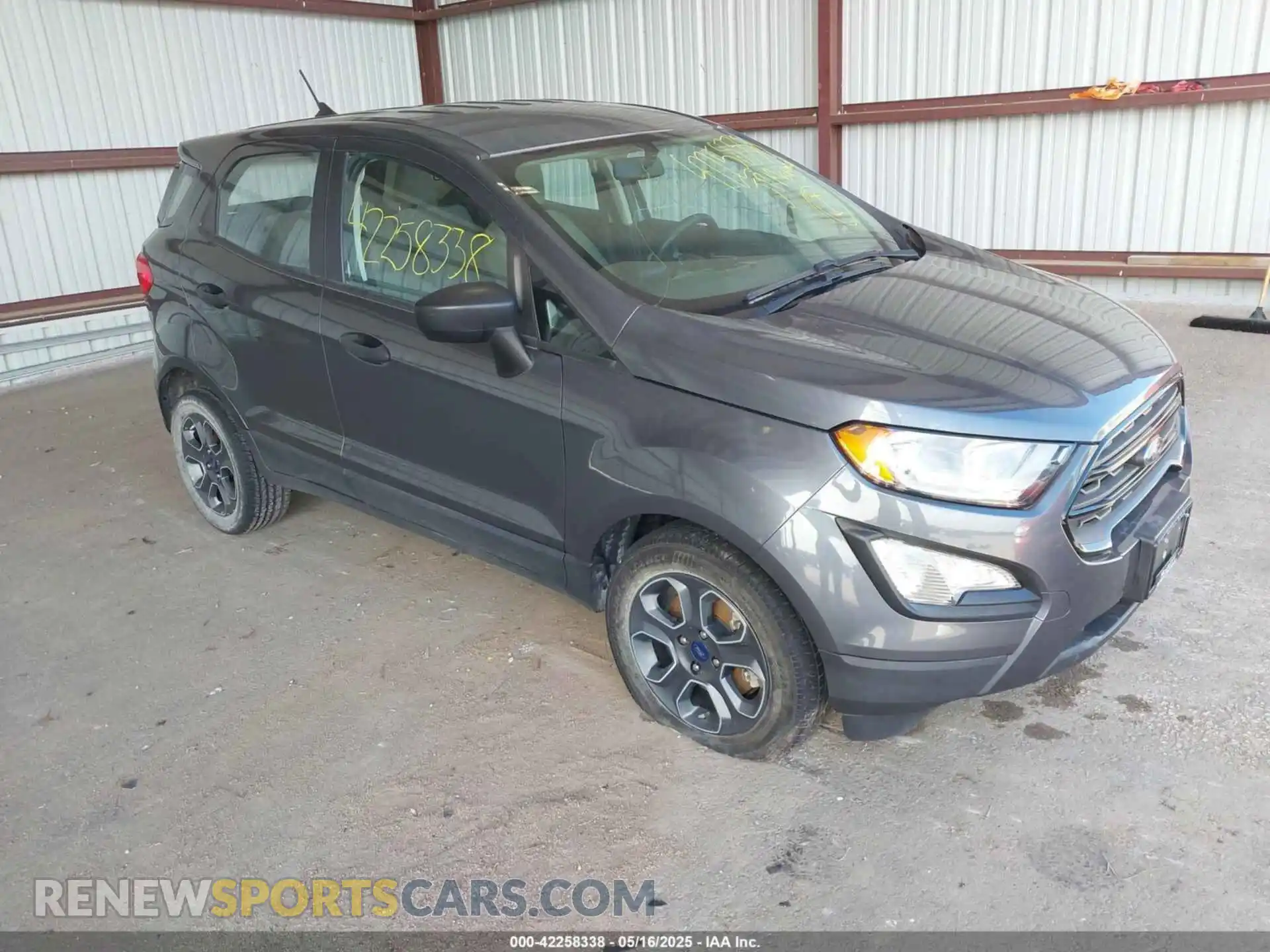 1 fotografías del automóvil dañado MAJ3S2FE2MC398599 FORD ECOSPORT 2021