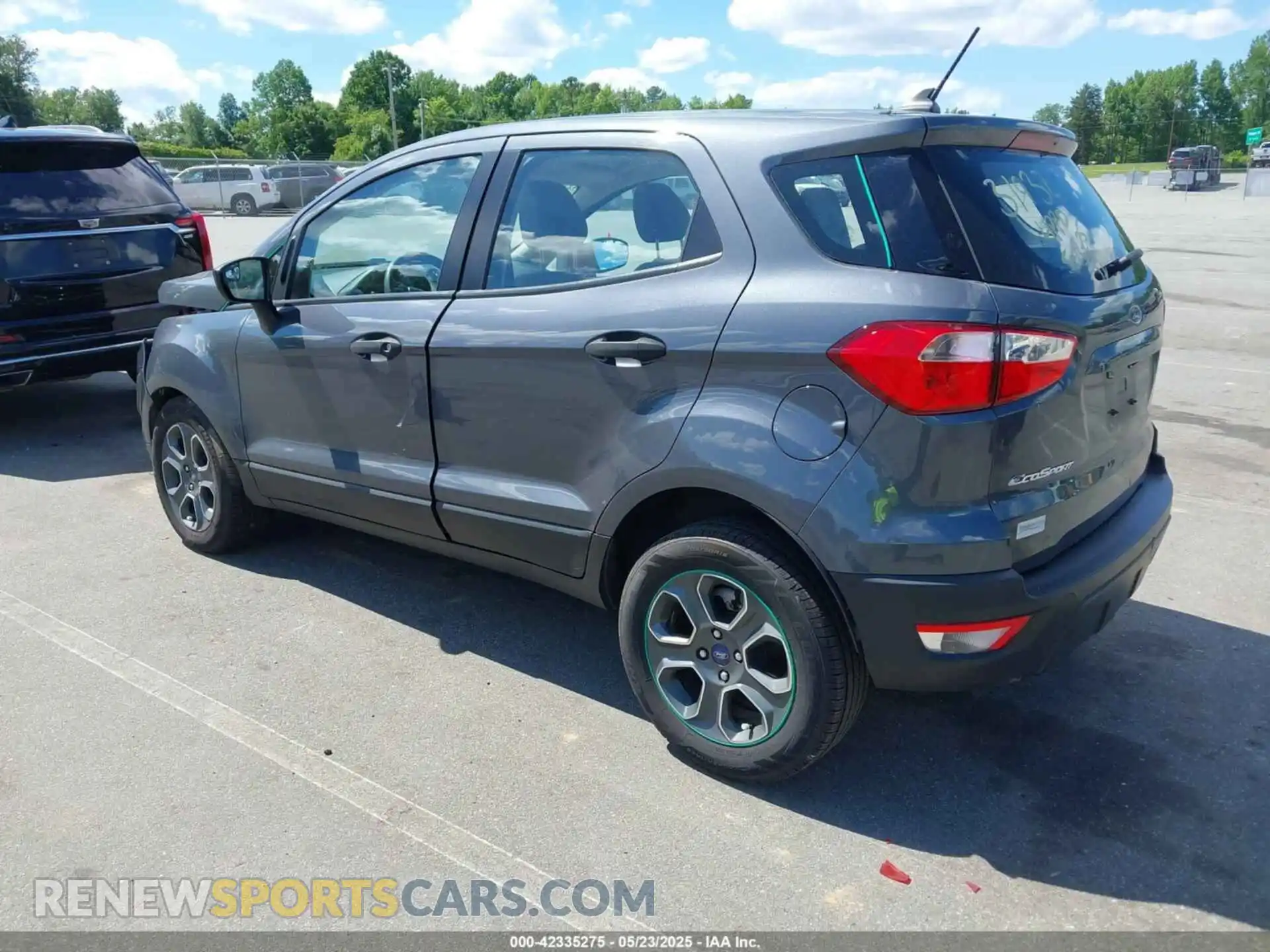 3 fotografías del automóvil dañado MAJ3S2FE4MC441940 FORD ECOSPORT 2021