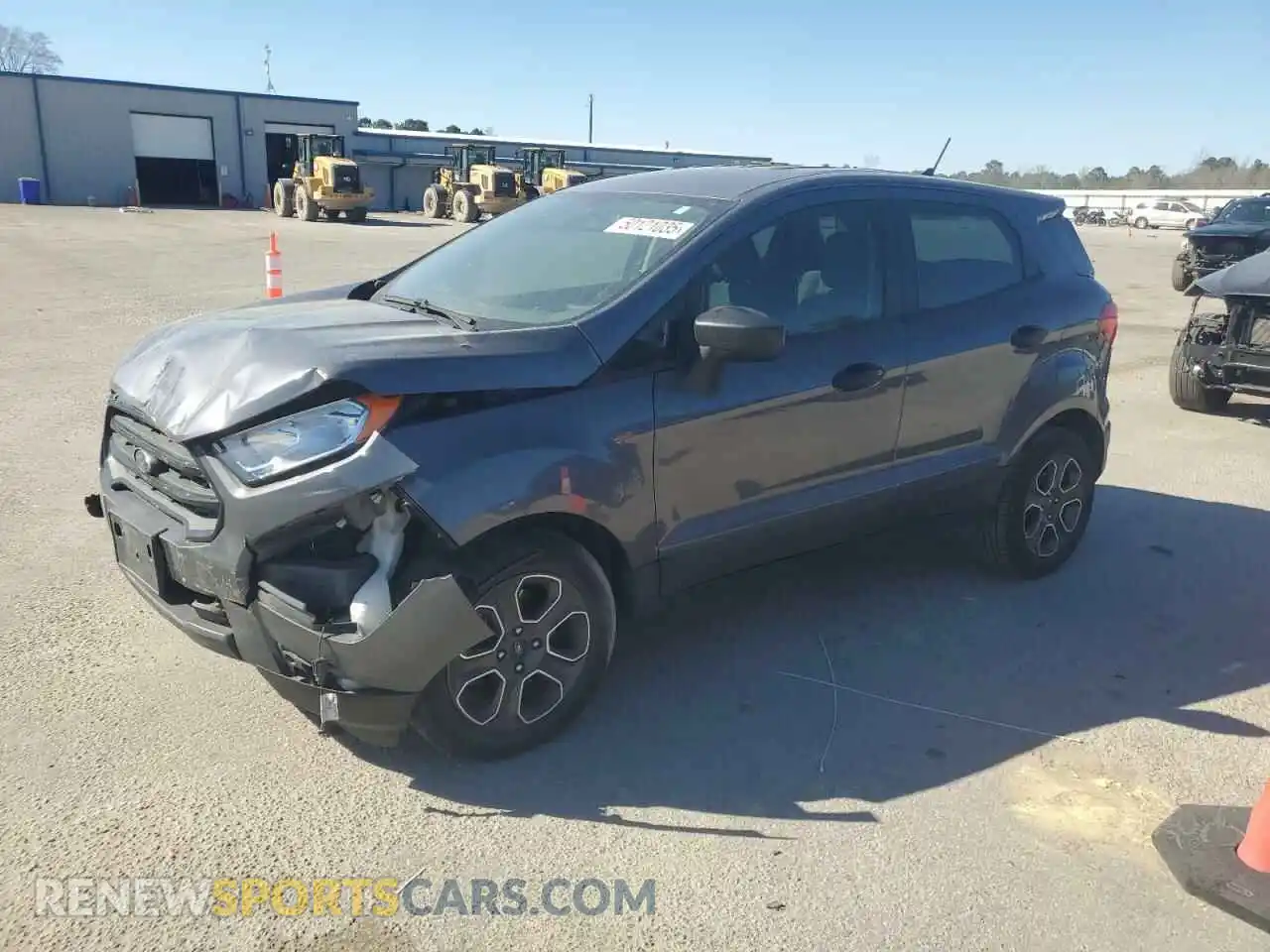 1 fotografías del automóvil dañado MAJ3S2FE4MC447267 FORD ECOSPORT 2021