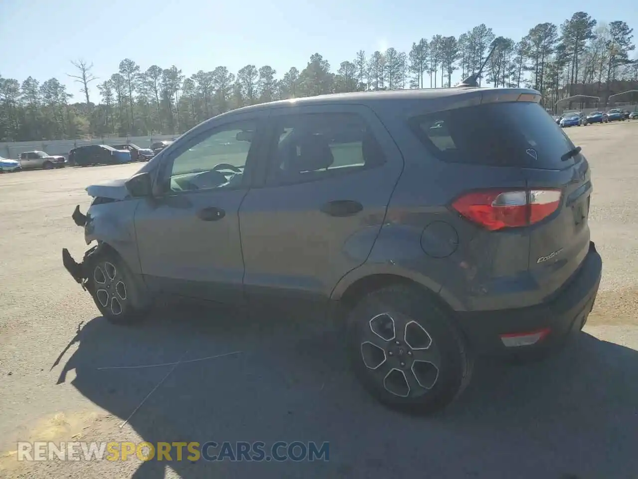 2 fotografías del automóvil dañado MAJ3S2FE4MC447267 FORD ECOSPORT 2021