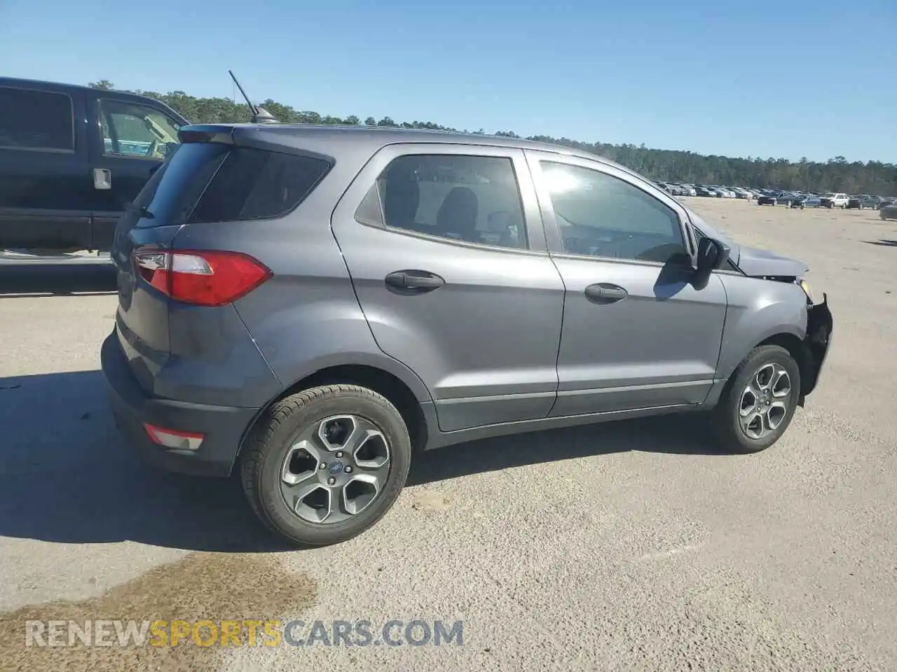3 fotografías del automóvil dañado MAJ3S2FE4MC447267 FORD ECOSPORT 2021