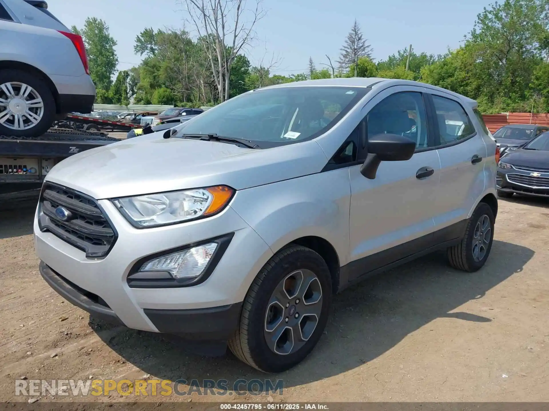 2 fotografías del automóvil dañado MAJ3S2FE6MC417302 FORD ECOSPORT 2021