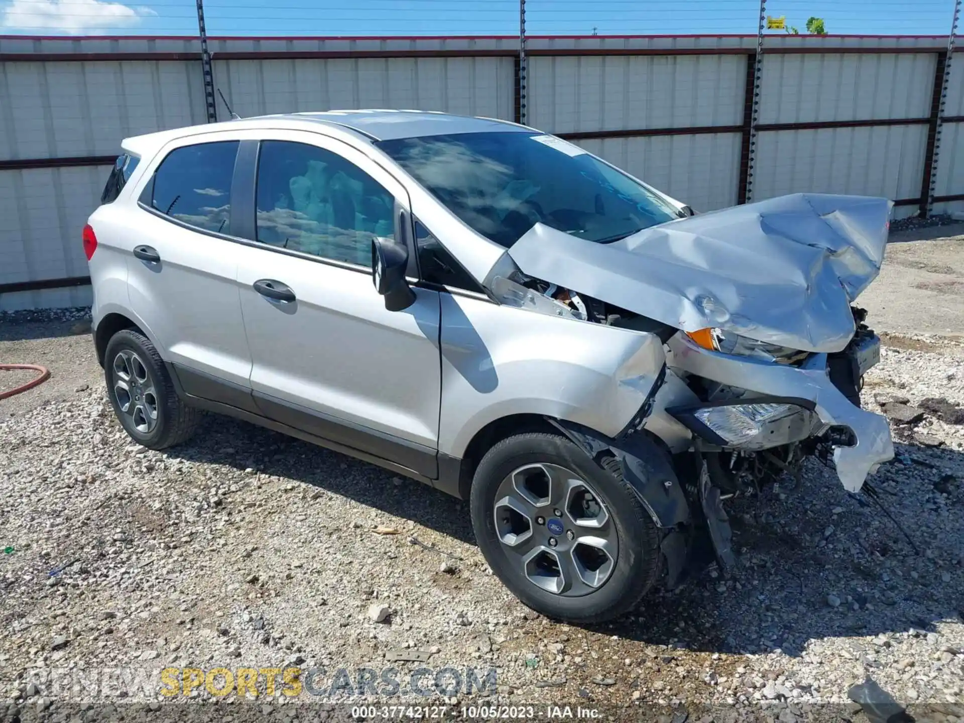 1 Photograph of a damaged car MAJ3S2FE6MC449330 FORD ECOSPORT 2021