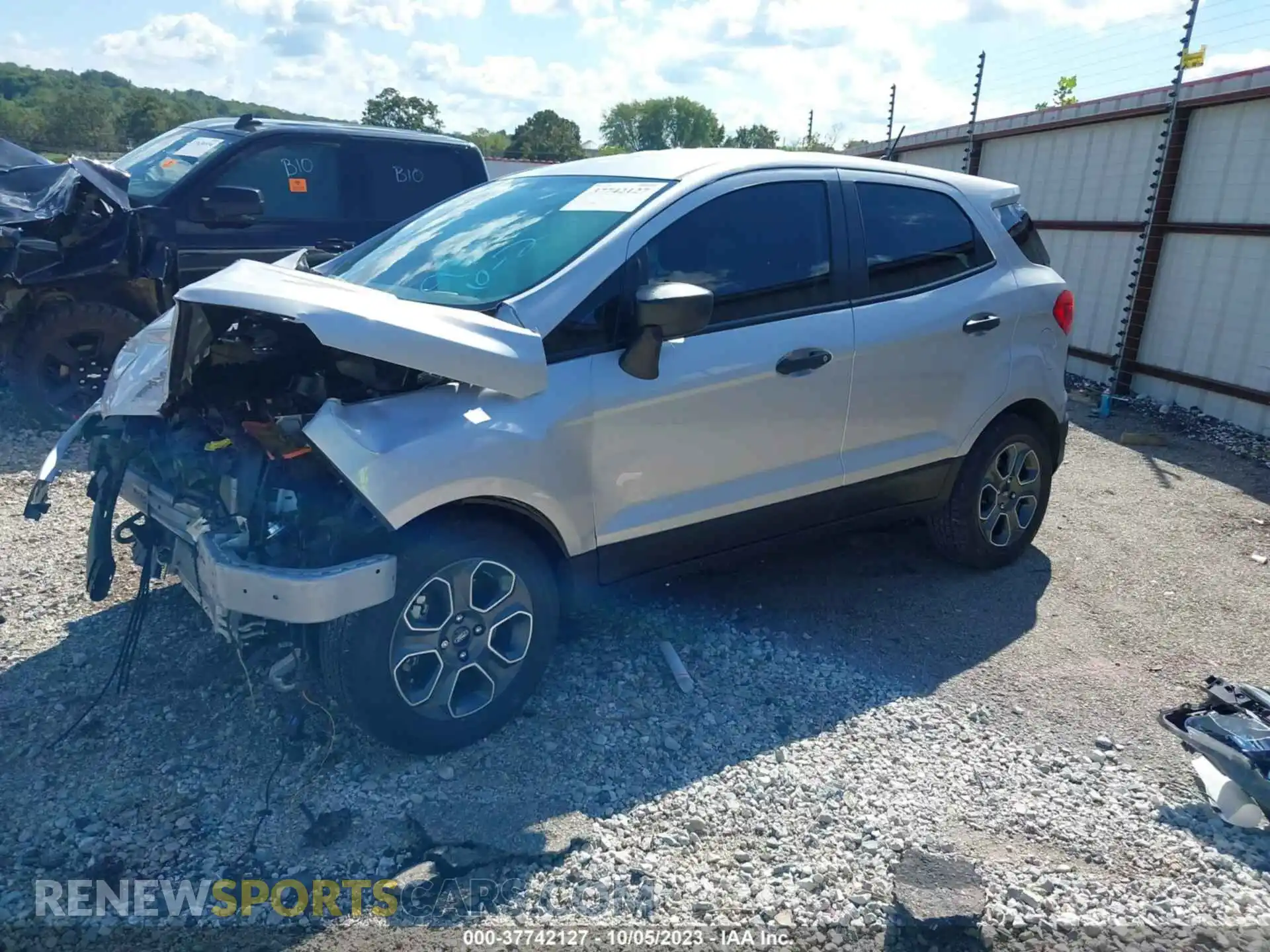 2 Photograph of a damaged car MAJ3S2FE6MC449330 FORD ECOSPORT 2021