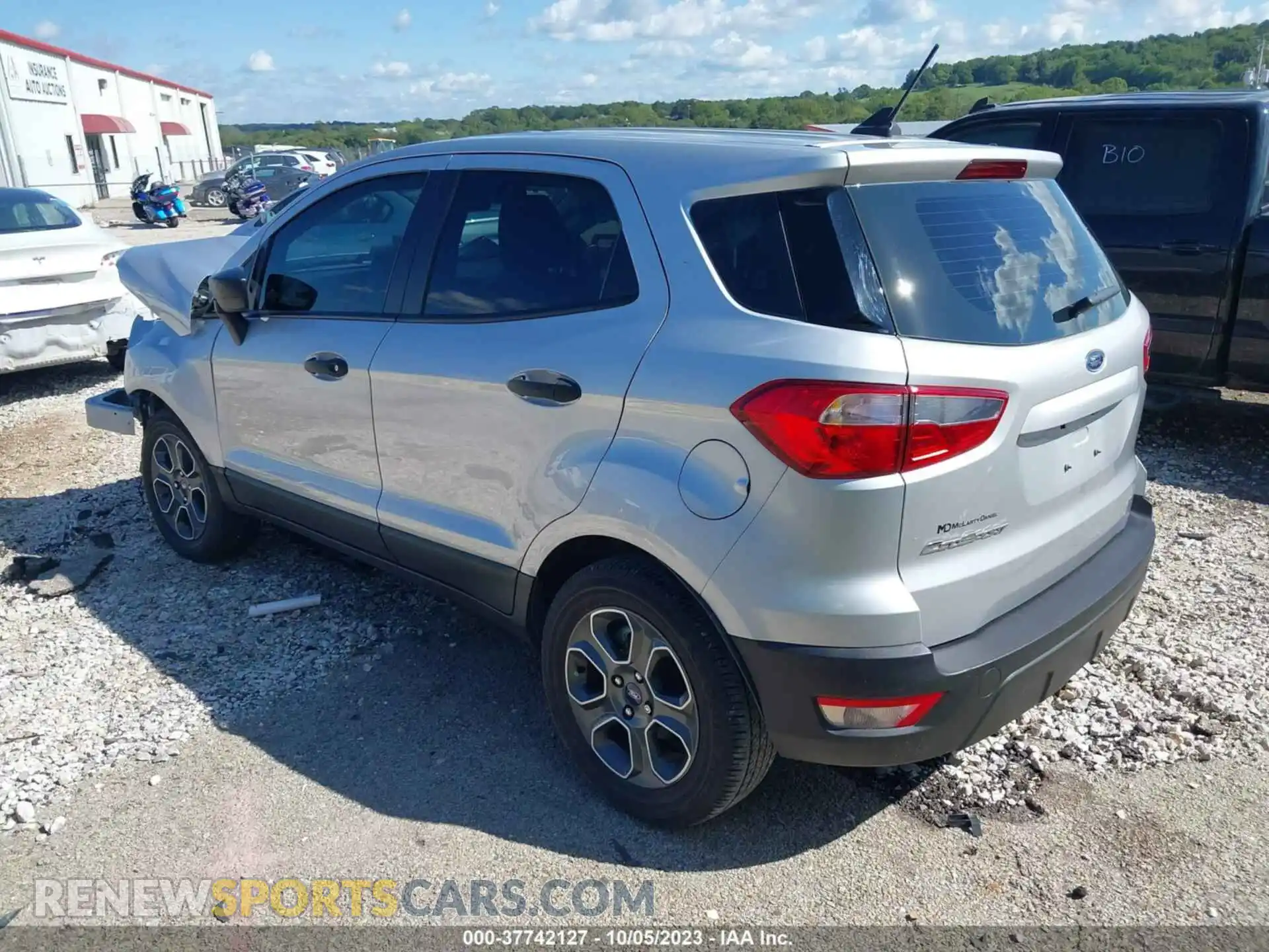 3 Photograph of a damaged car MAJ3S2FE6MC449330 FORD ECOSPORT 2021
