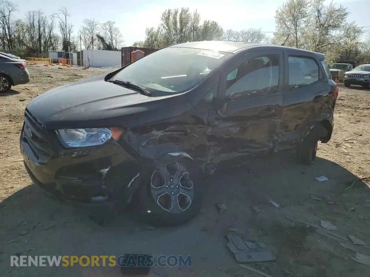 1 fotografías del automóvil dañado MAJ3S2FE7MC399215 FORD ECOSPORT 2021