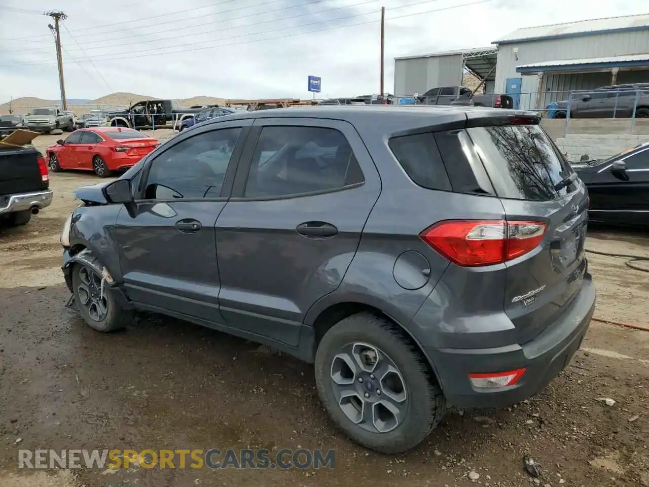 2 fotografías del automóvil dañado MAJ3S2FE7MC408964 FORD ECOSPORT 2021