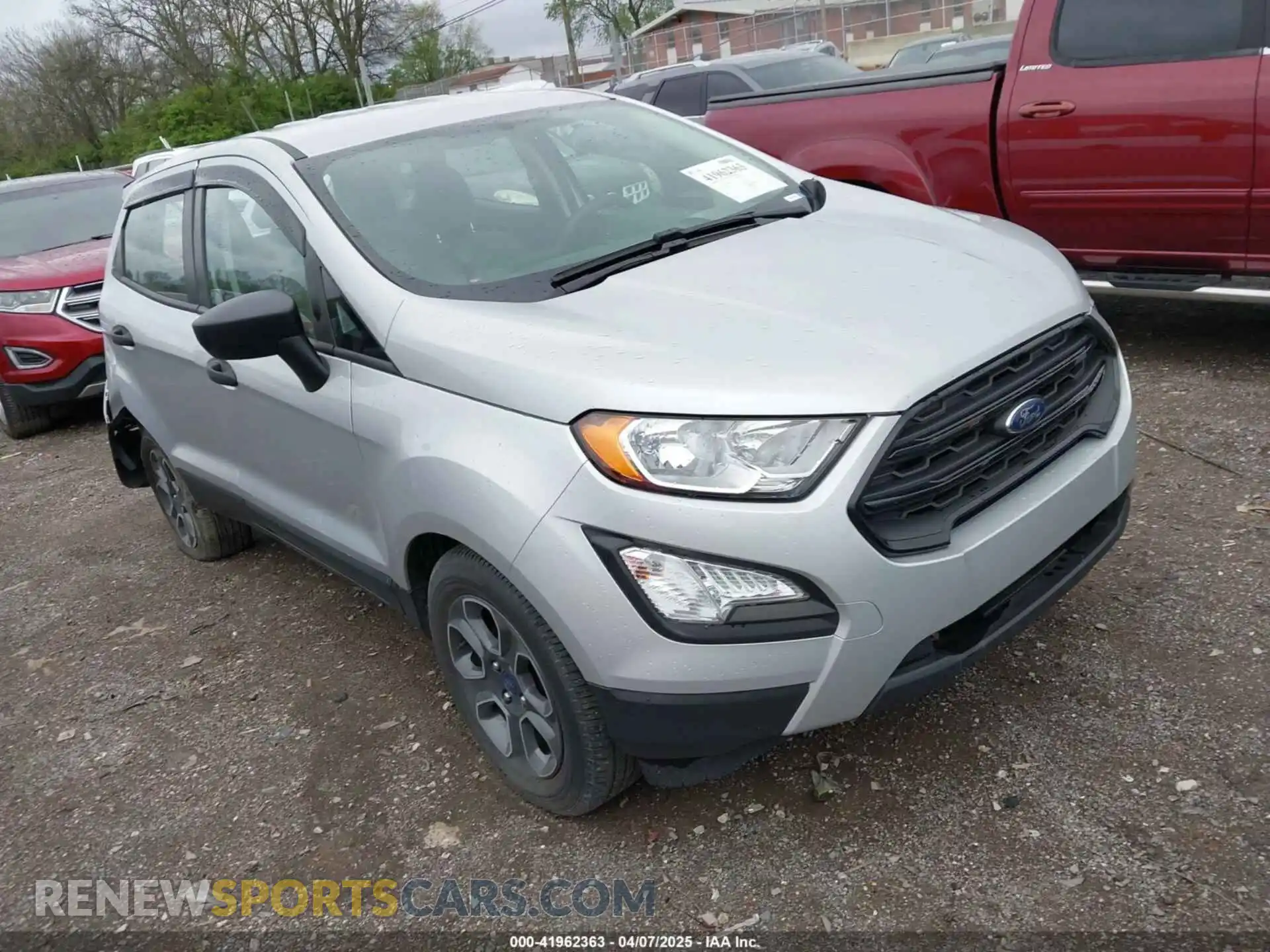 1 Photograph of a damaged car MAJ3S2FE7MC444802 FORD ECOSPORT 2021