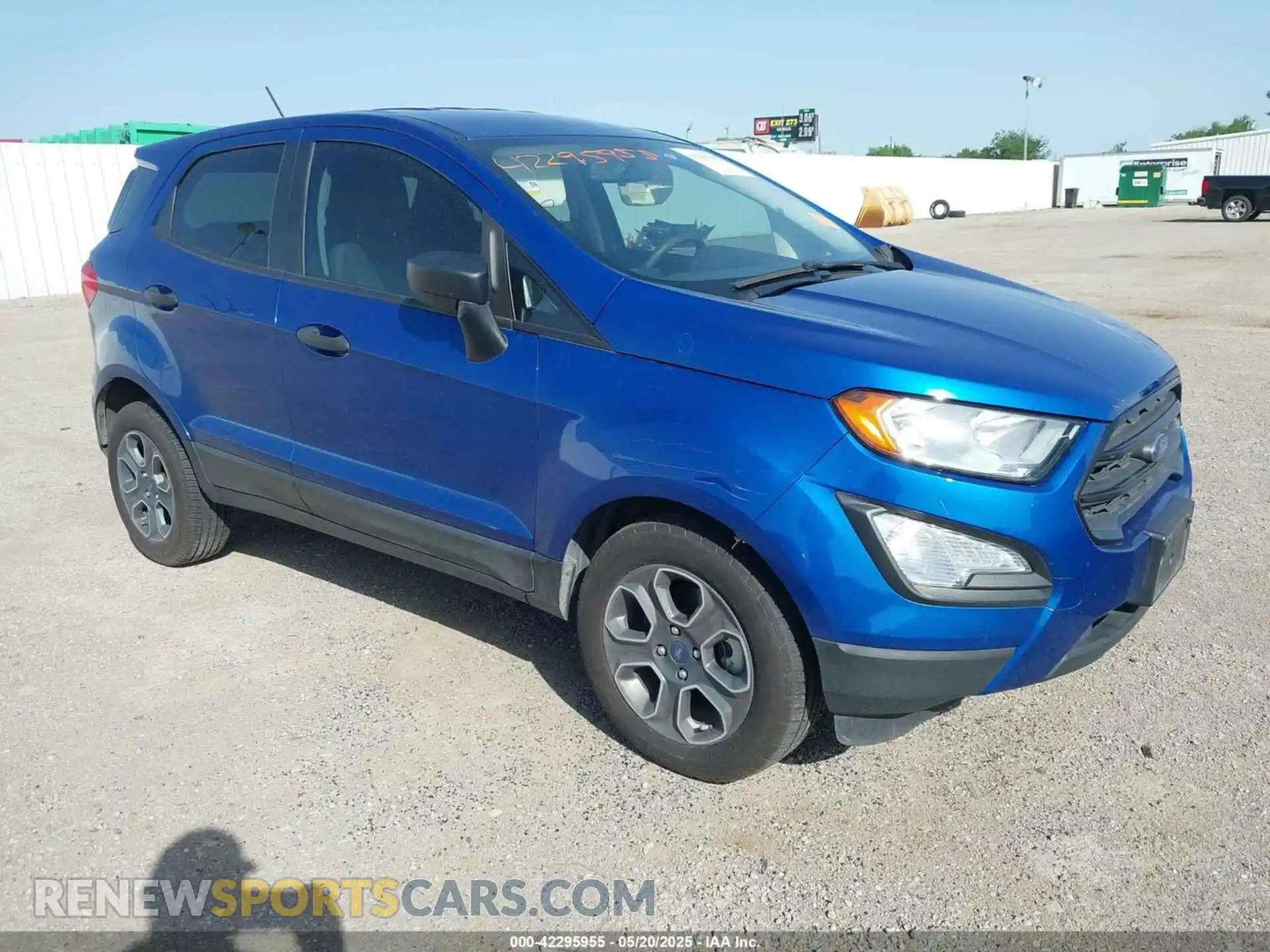 1 fotografías del automóvil dañado MAJ3S2FE9MC437818 FORD ECOSPORT 2021