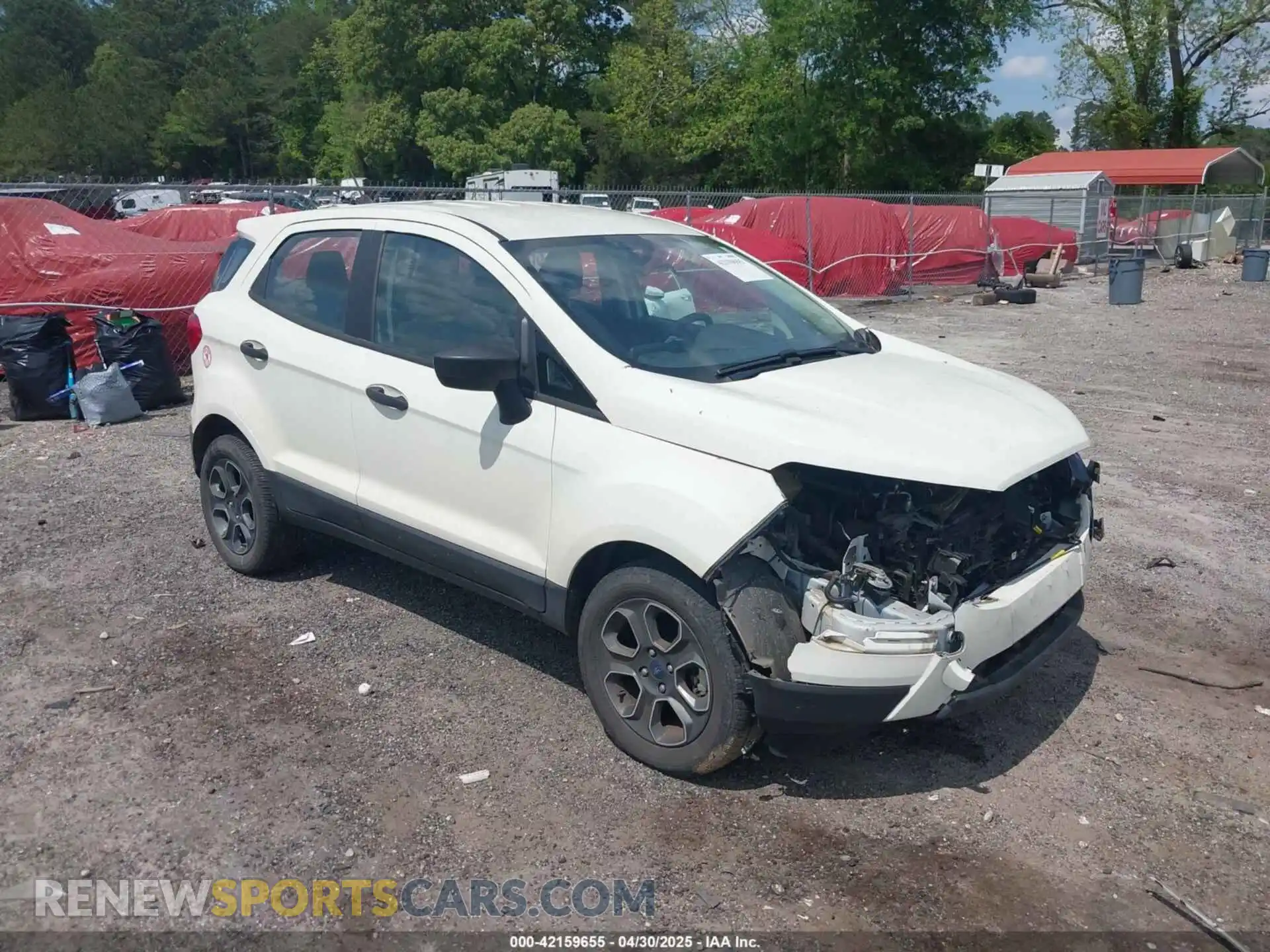 1 fotografías del automóvil dañado MAJ3S2FE9MC440508 FORD ECOSPORT 2021