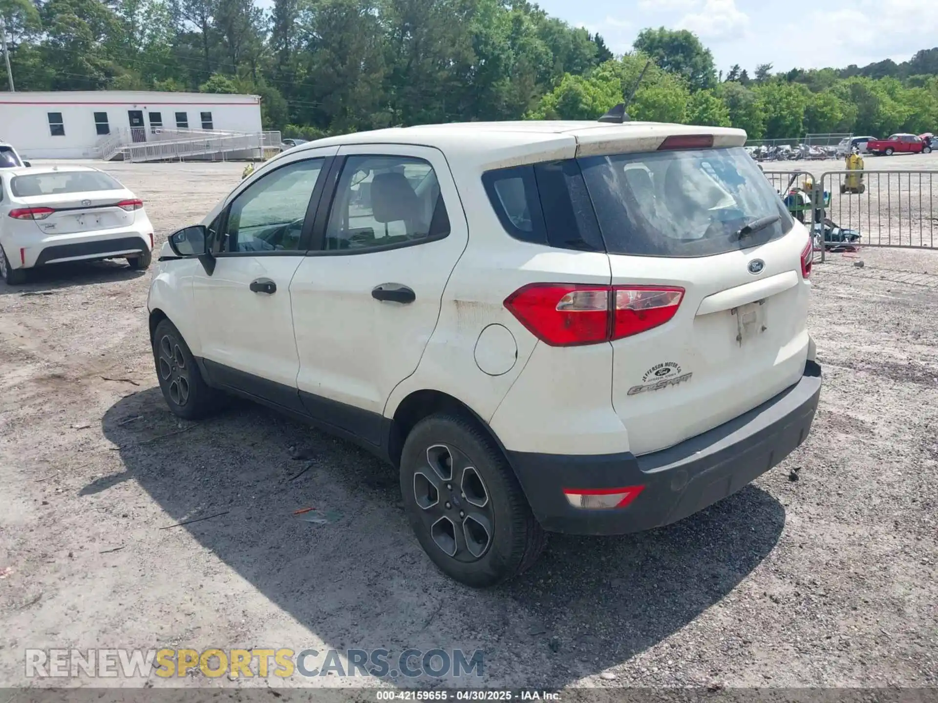 3 fotografías del automóvil dañado MAJ3S2FE9MC440508 FORD ECOSPORT 2021