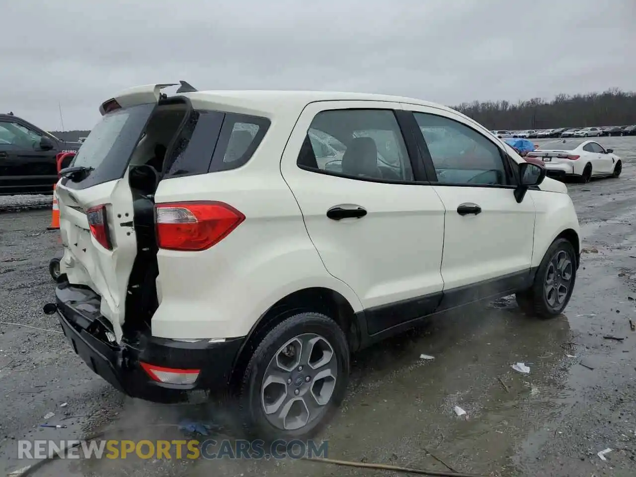 3 Photograph of a damaged car MAJ3S2FE9MC440816 FORD ECOSPORT 2021