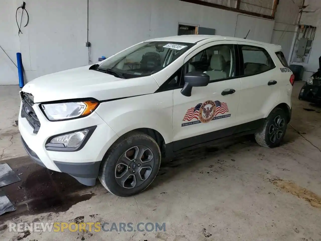 1 Photograph of a damaged car MAJ3S2FEXMC438749 FORD ECOSPORT 2021