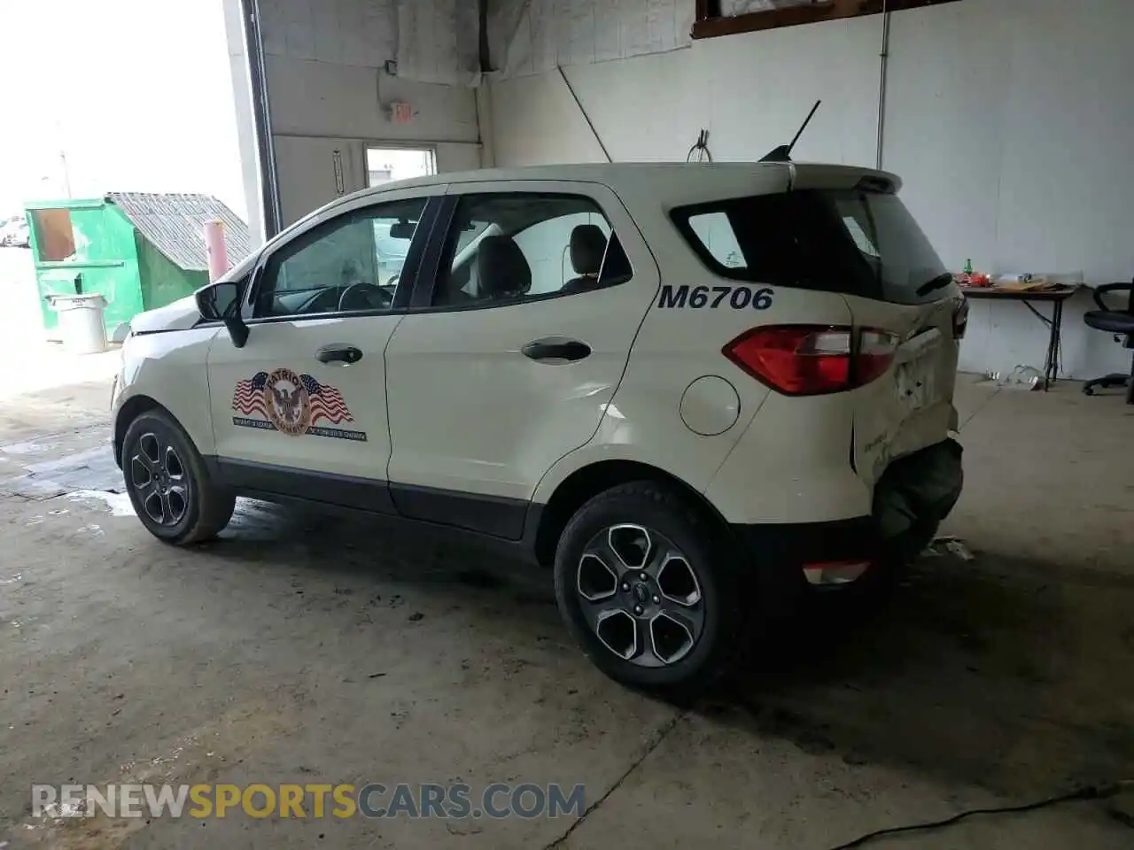 2 Photograph of a damaged car MAJ3S2FEXMC438749 FORD ECOSPORT 2021