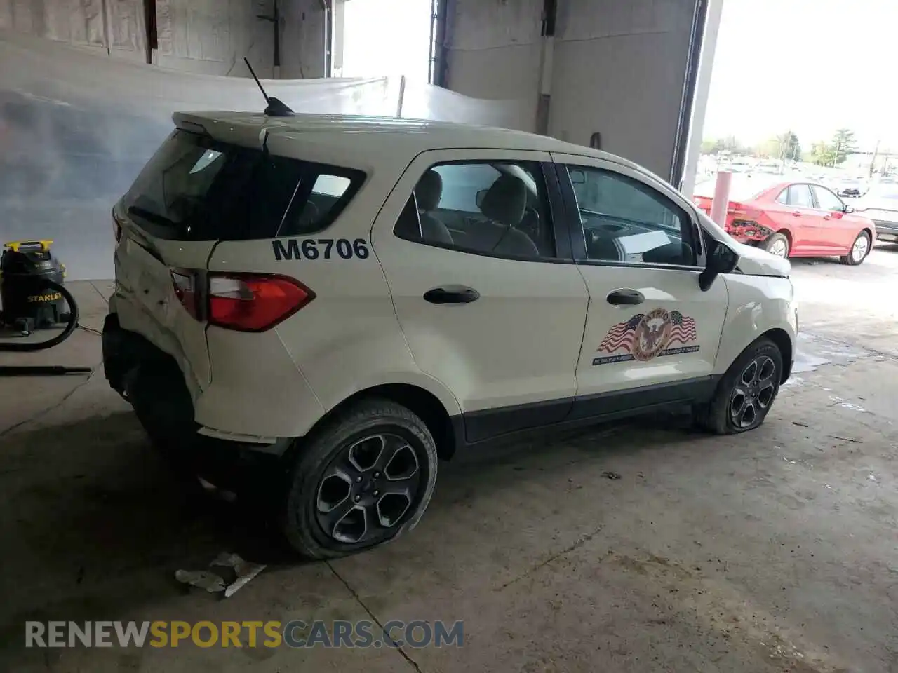 3 Photograph of a damaged car MAJ3S2FEXMC438749 FORD ECOSPORT 2021