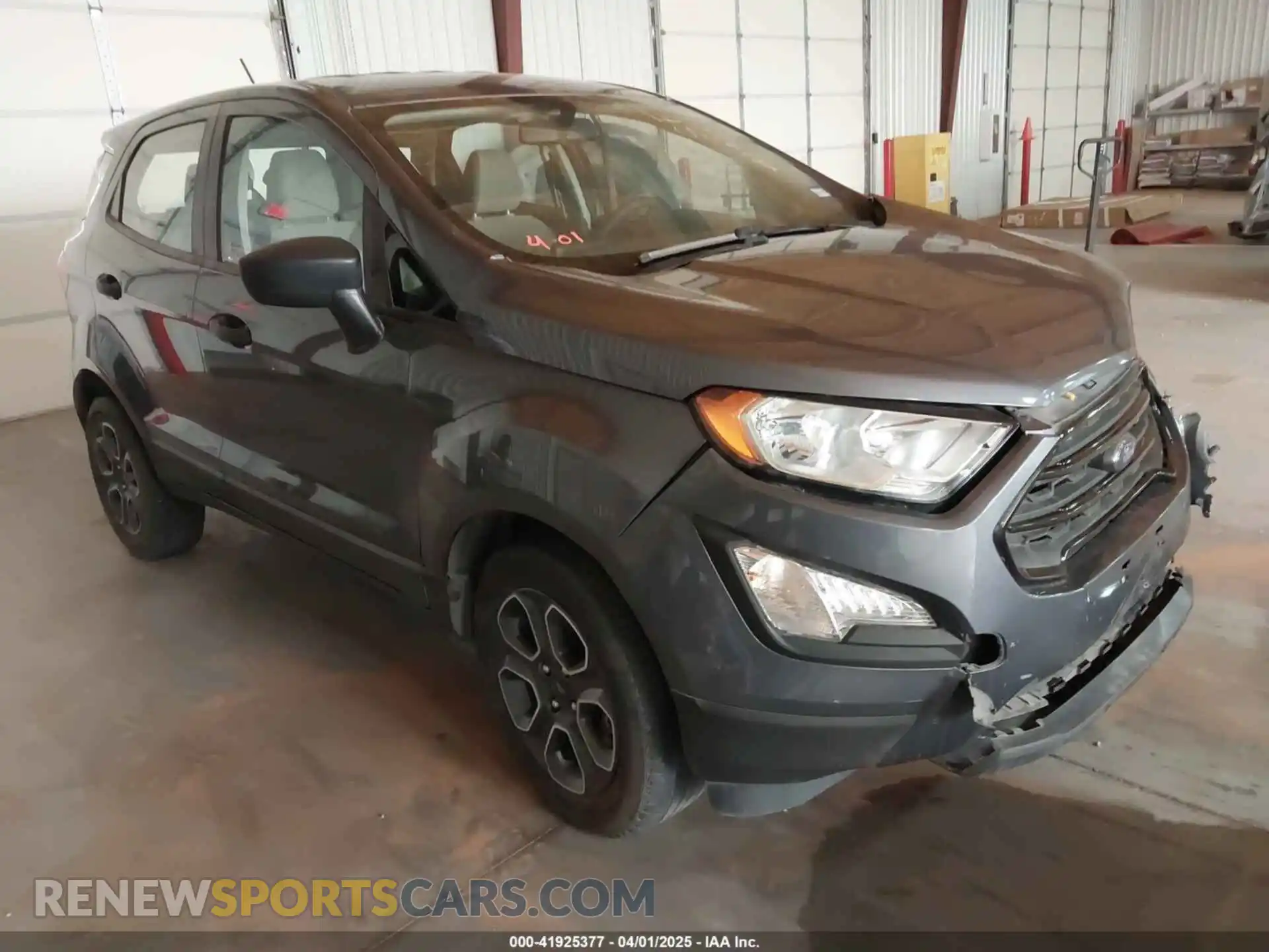 1 Photograph of a damaged car MAJ3S2FEXMC455809 FORD ECOSPORT 2021