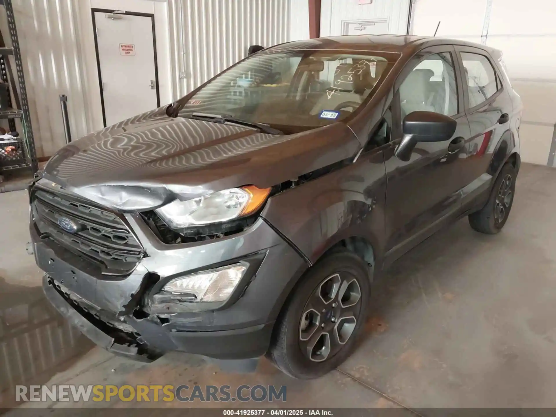 2 Photograph of a damaged car MAJ3S2FEXMC455809 FORD ECOSPORT 2021