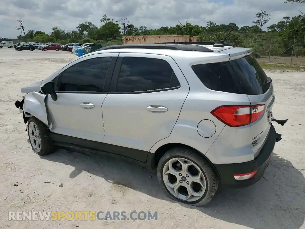 2 fotografías del automóvil dañado MAJ3S2GE0MC453081 FORD ECOSPORT 2021