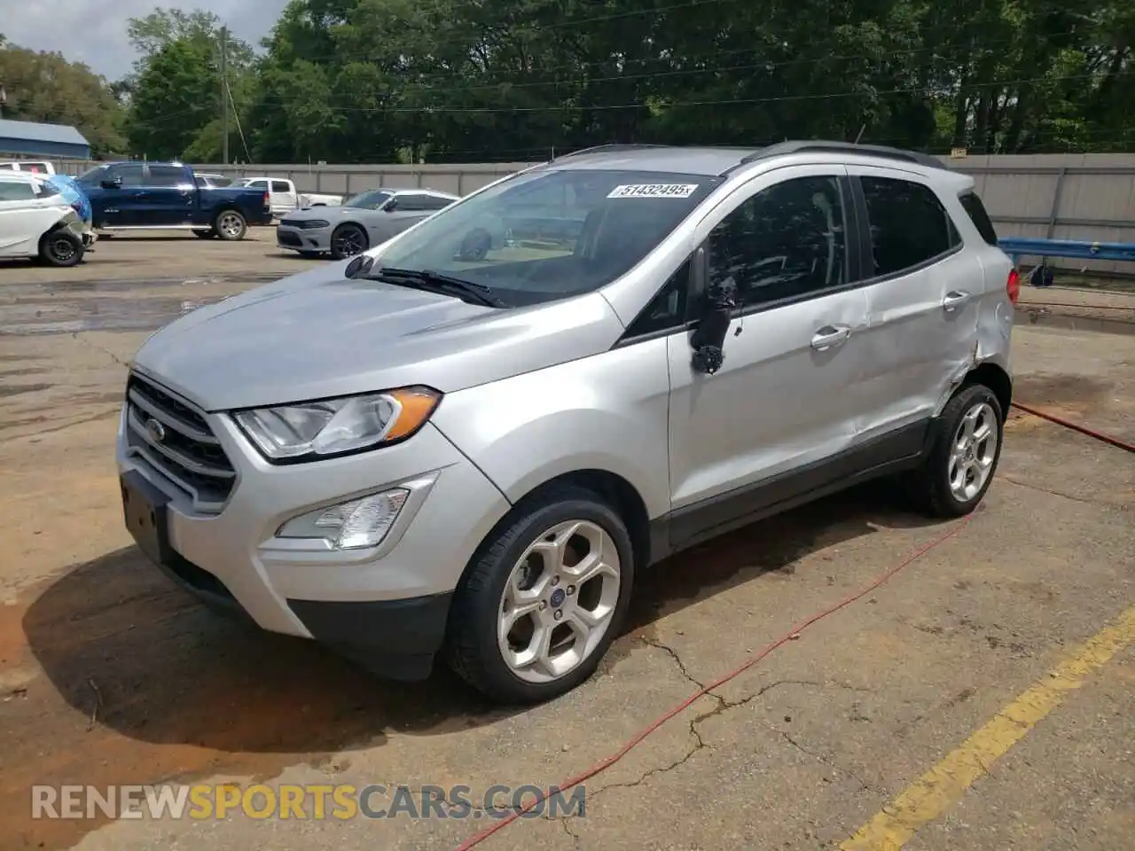1 Photograph of a damaged car MAJ3S2GE1MC450075 FORD ECOSPORT 2021