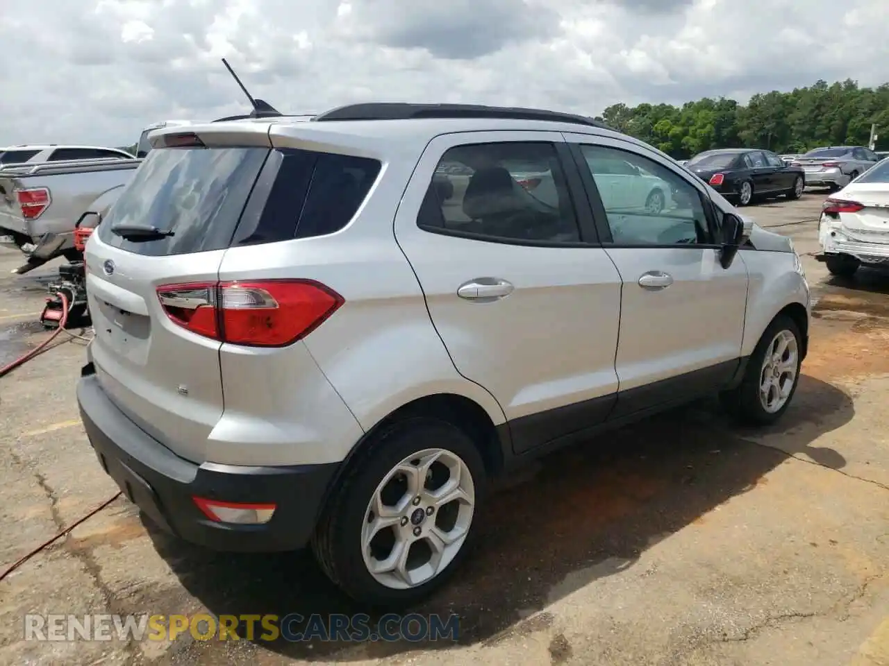 3 Photograph of a damaged car MAJ3S2GE1MC450075 FORD ECOSPORT 2021