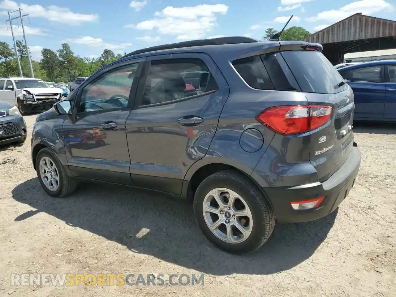 2 fotografías del automóvil dañado MAJ3S2GE2MC439652 FORD ECOSPORT 2021