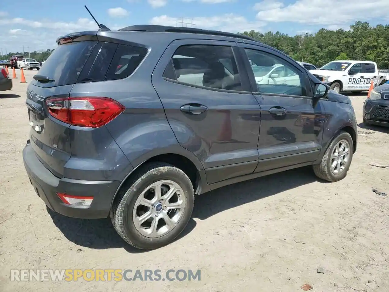 3 fotografías del automóvil dañado MAJ3S2GE2MC439652 FORD ECOSPORT 2021