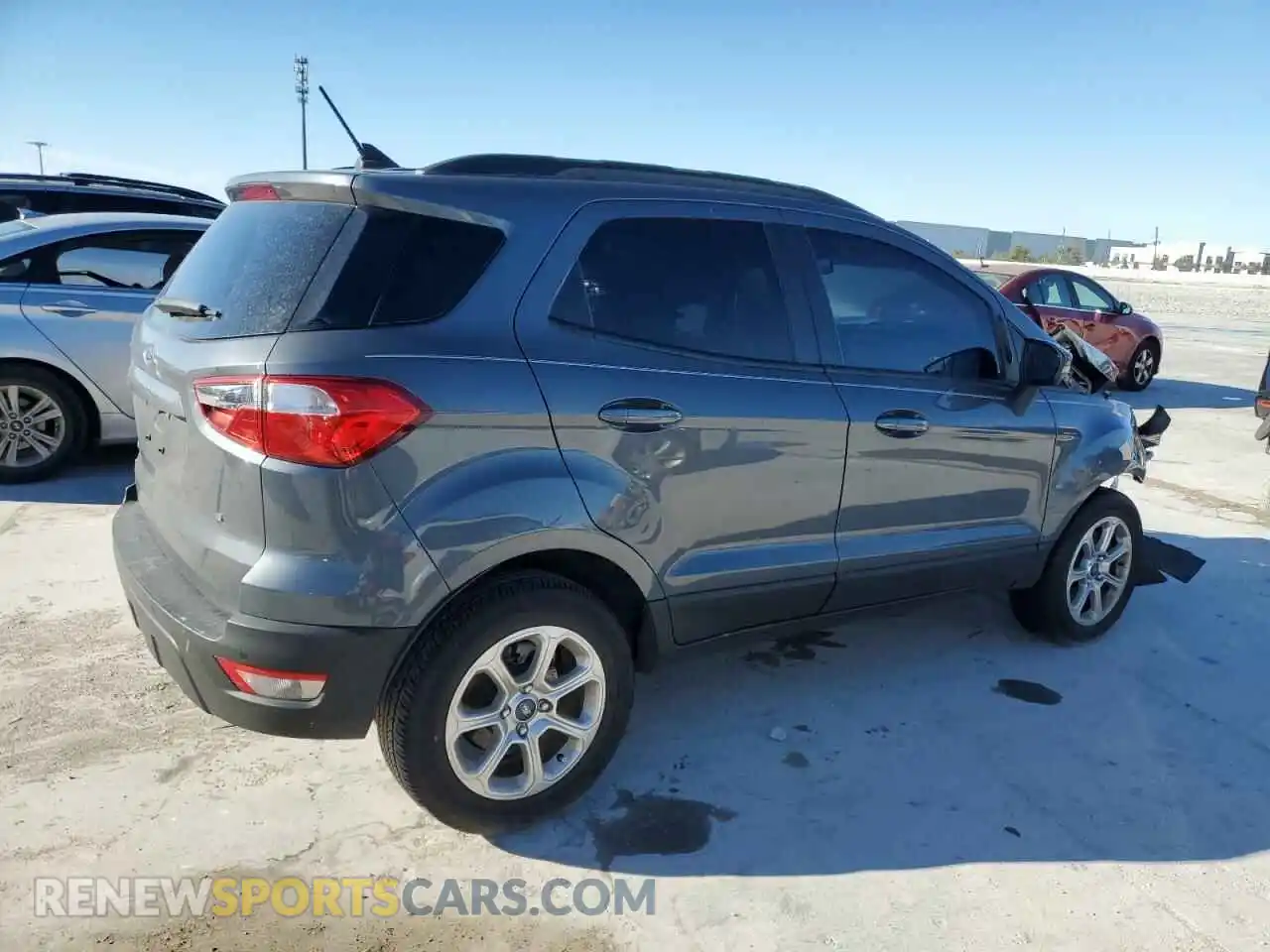 3 Photograph of a damaged car MAJ3S2GE3MC395791 FORD ECOSPORT 2021
