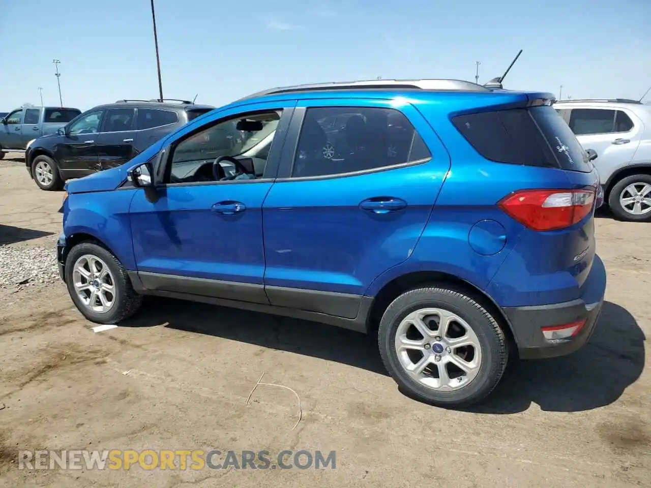 2 fotografías del automóvil dañado MAJ3S2GE3MC427588 FORD ECOSPORT 2021